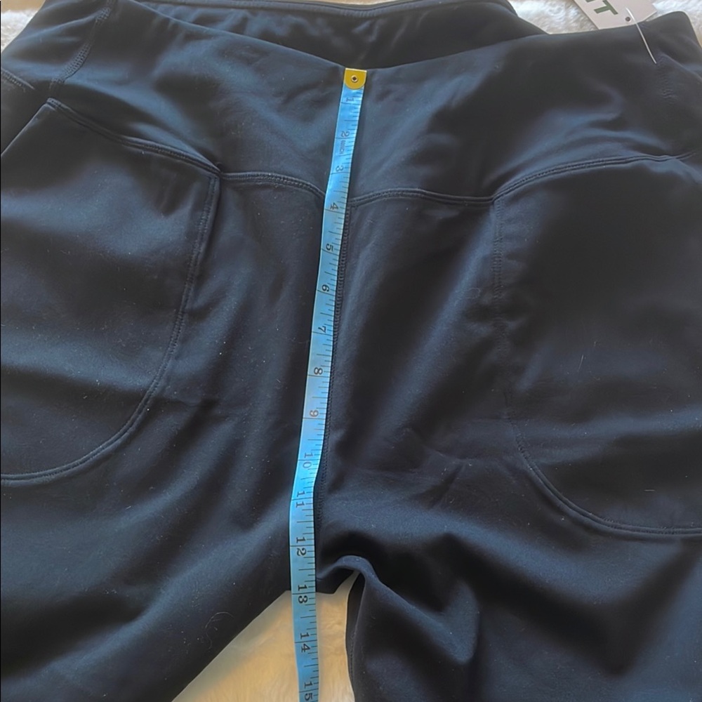 New with tags Willit Classic Black High-Rise yoga Wide Leg Pants, size XXL - Picture 14 of 15